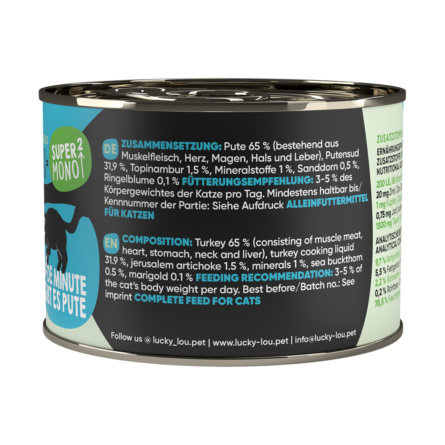 200g Lucky Lou Super Mono Pute