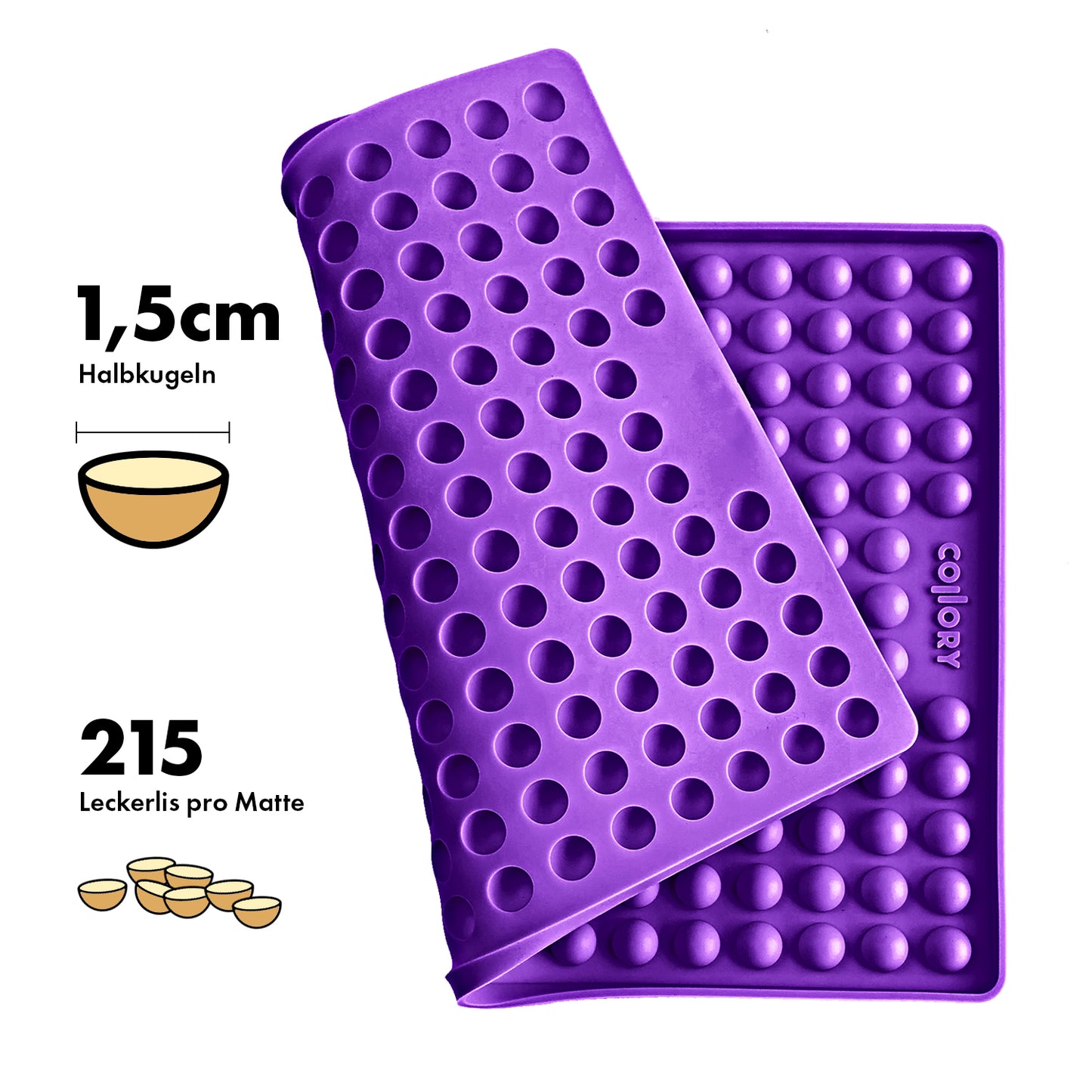 Halbkugel Backmatte, Collory