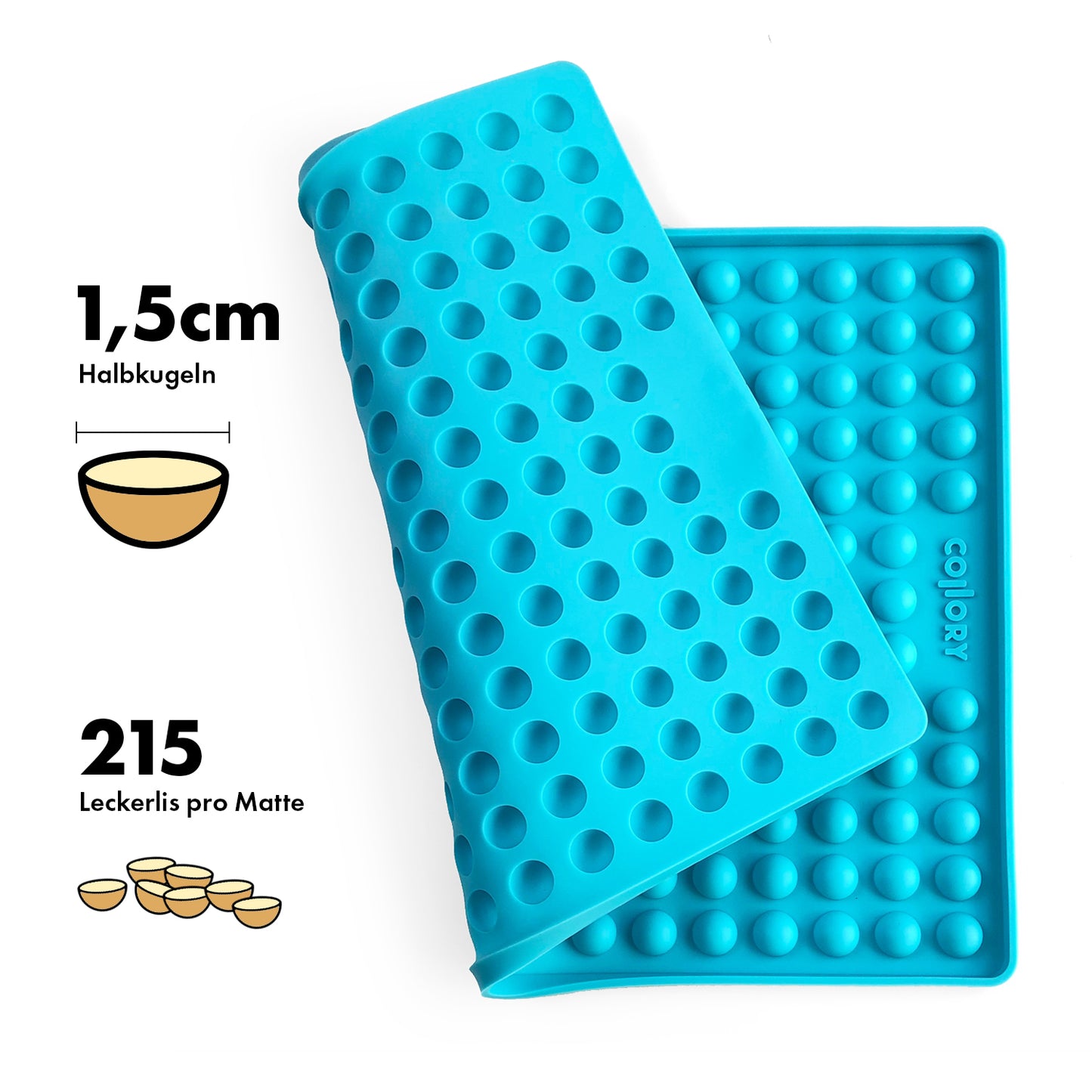 Halbkugel Backmatte, Collory