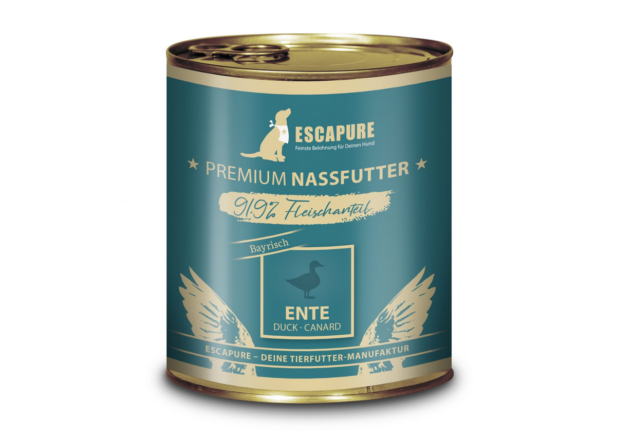 800g Ente, Escapure