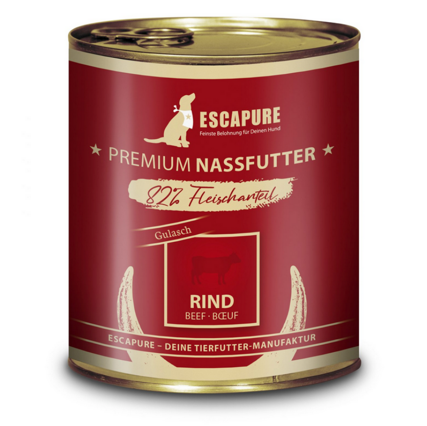 800g Rind, Escapure