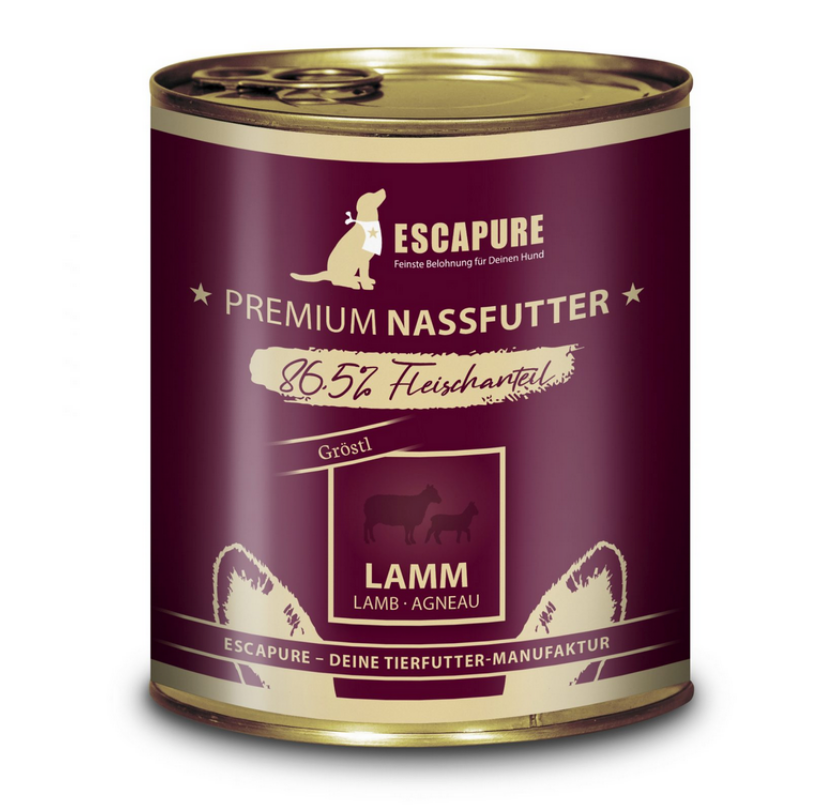 800g Lamm, Escapure