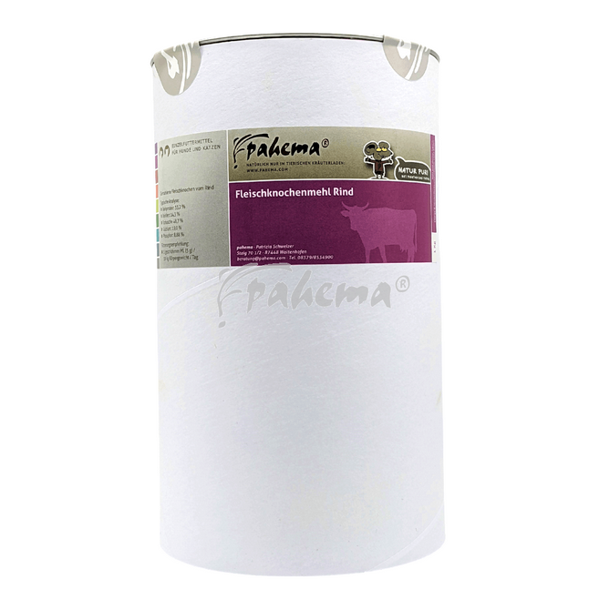 300g Knochenmehl Rind, Pahema