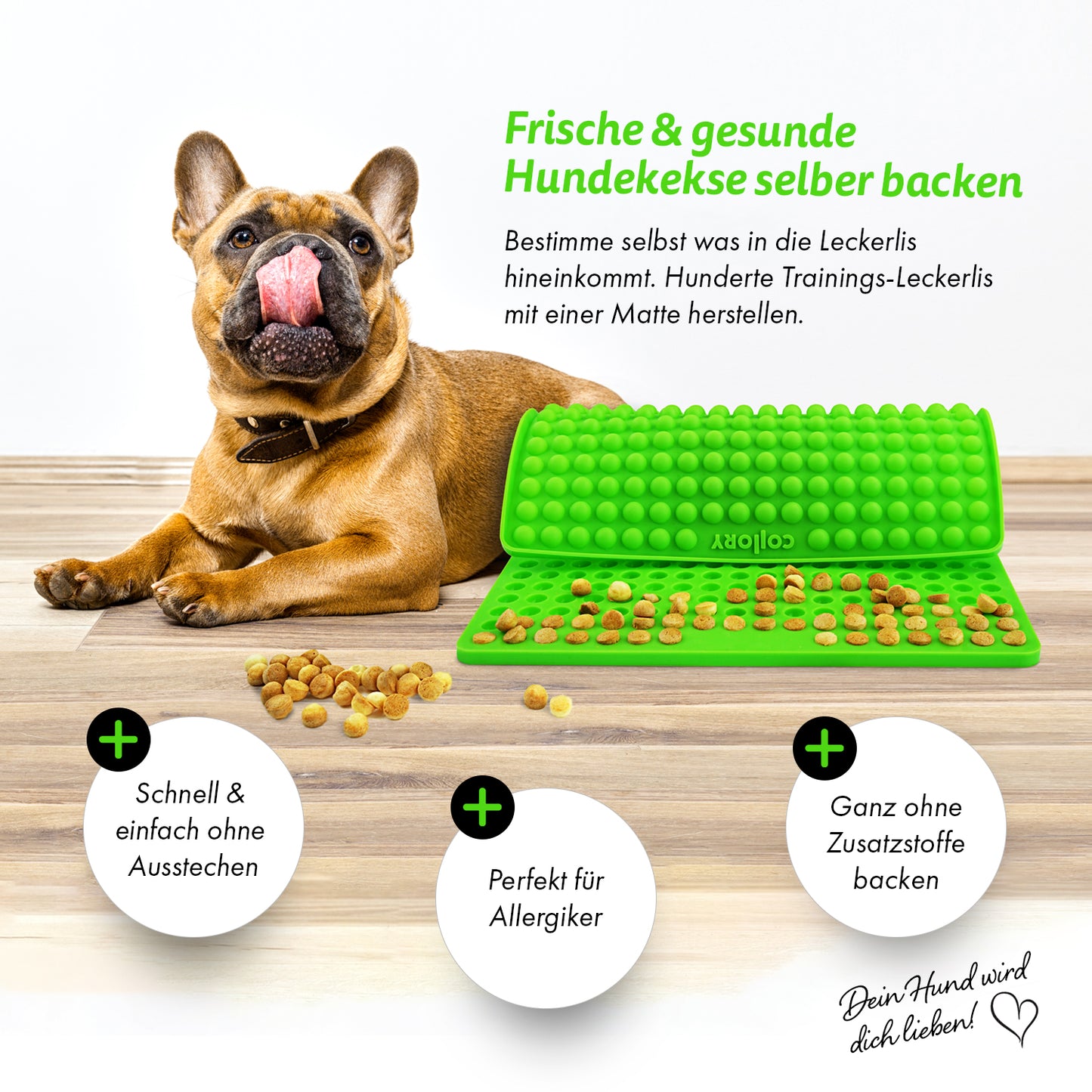 Knochen Backmatte, Collory