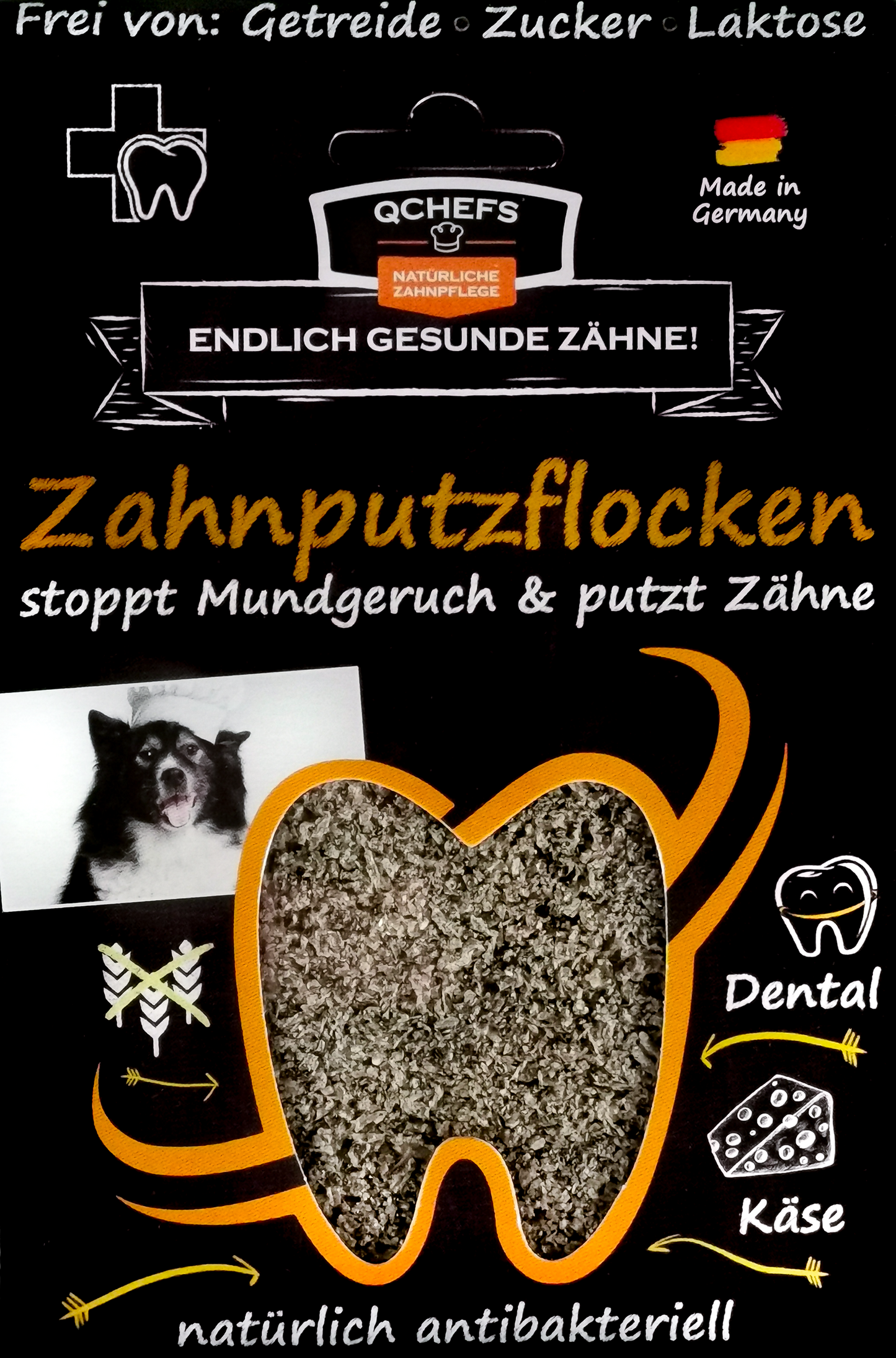 Zahnputzflocken, Qchefs