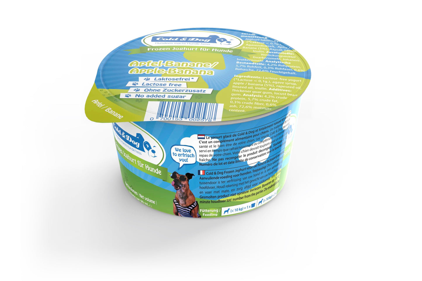 Apfel & Banane Eis, Cold&Dog