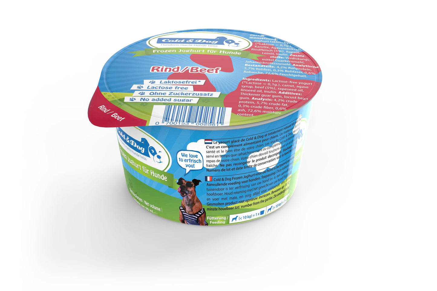 Rindfleisch Eis Cold&Dog