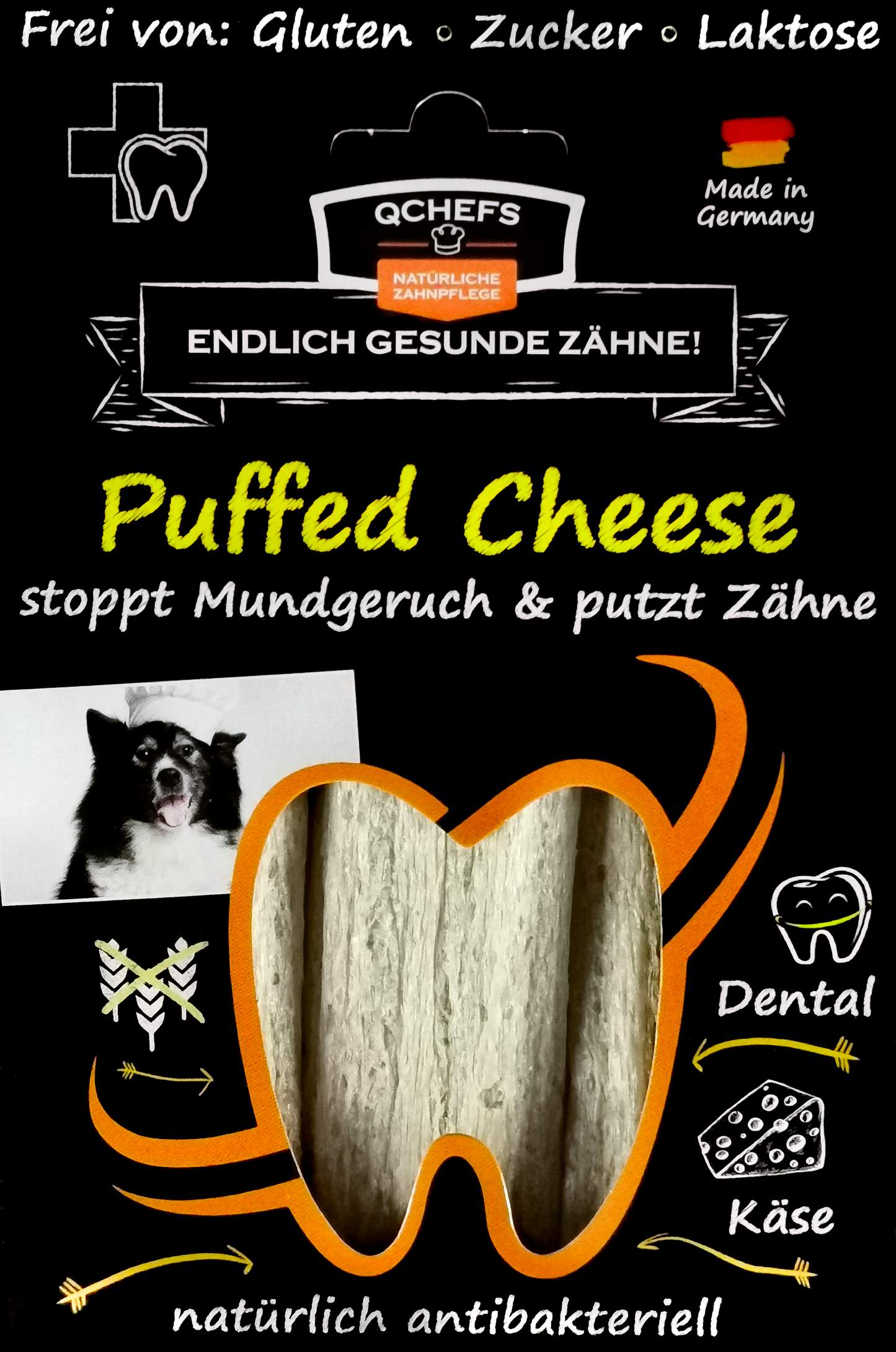 Puffed Cheese, Qchefs