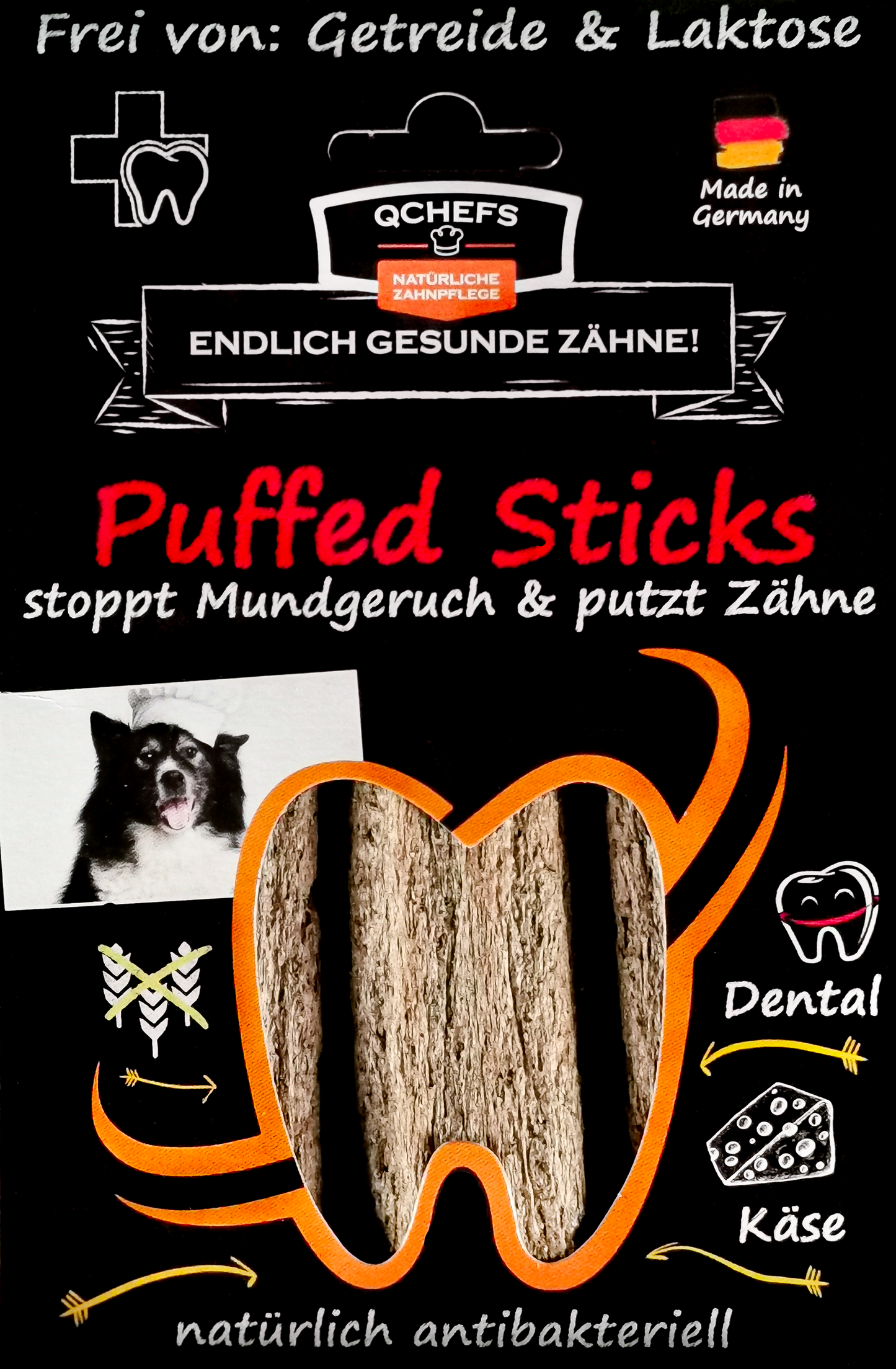 Puffed Sticks, Qchefs