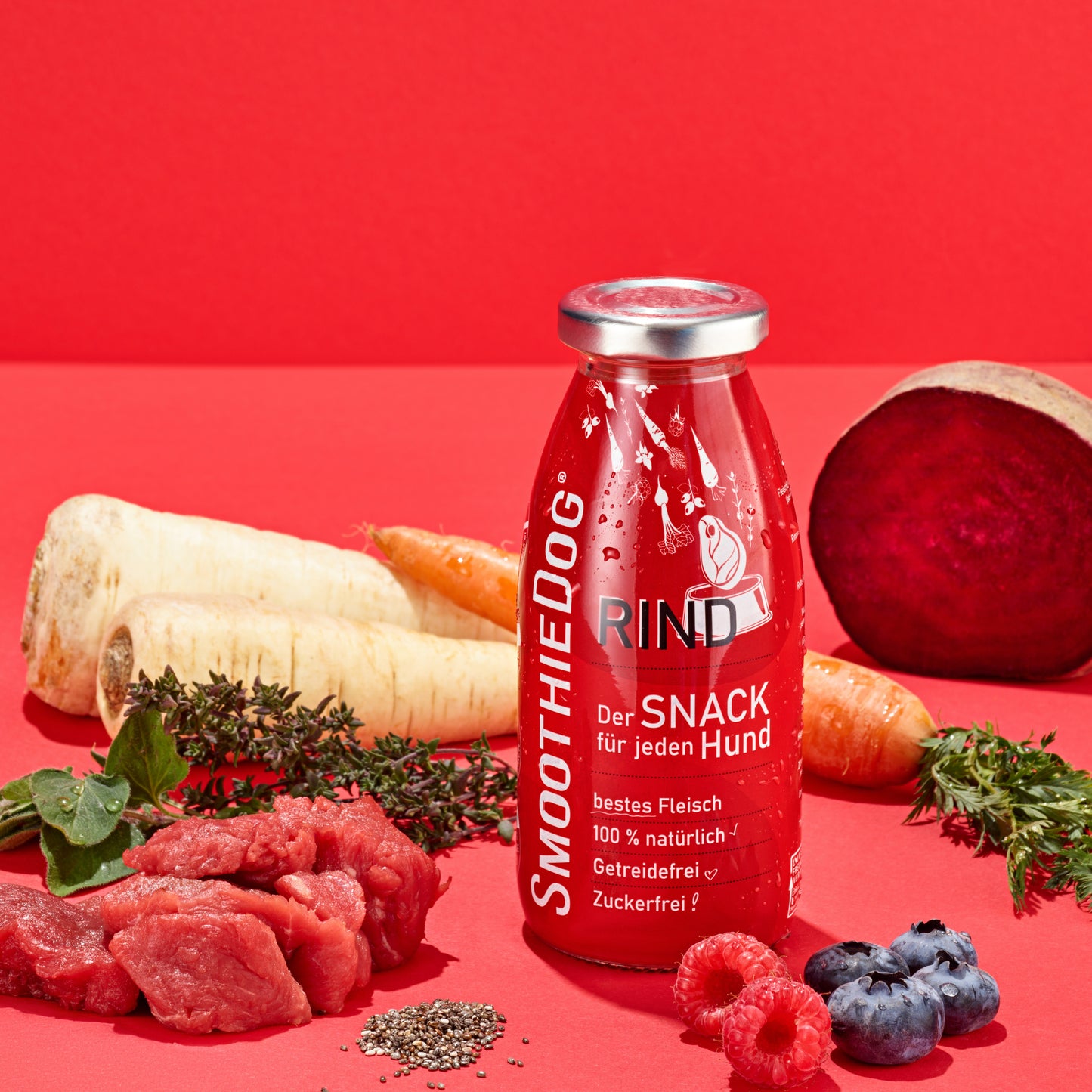 Smoothie Dog Rind, 250ml