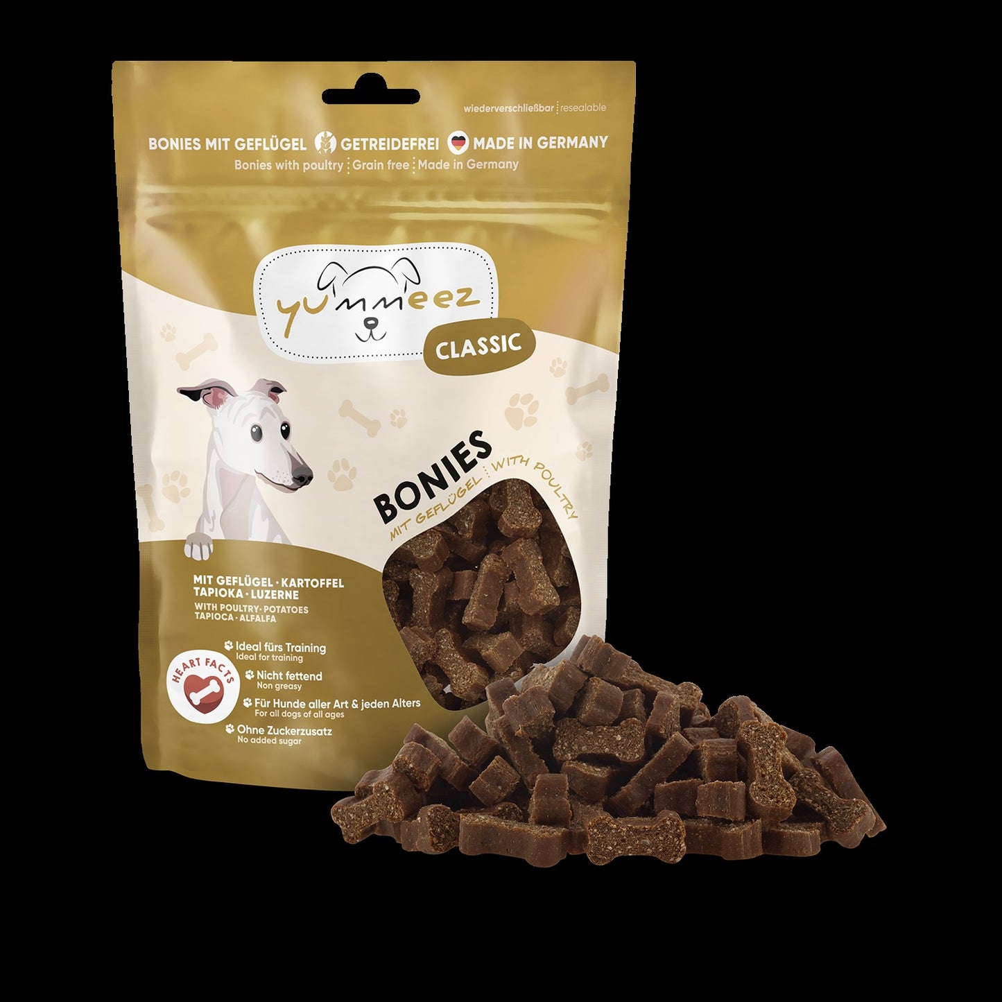 Yummeez Classic Bonies Geflügel, 165g