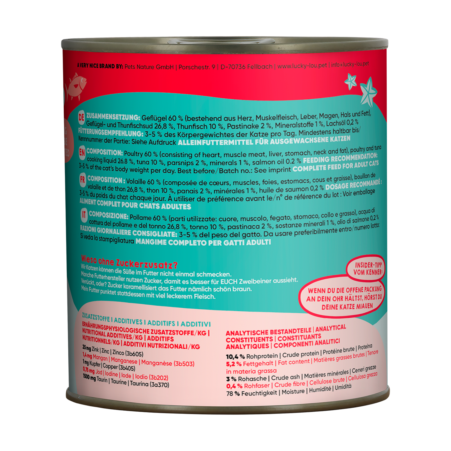 Lucky Lou Lifestage Adult Geflügel & Thunfisch