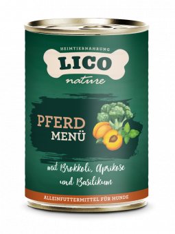 800g Pferd Menü, Lico