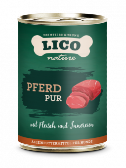 800g Pferd Pur, Lico