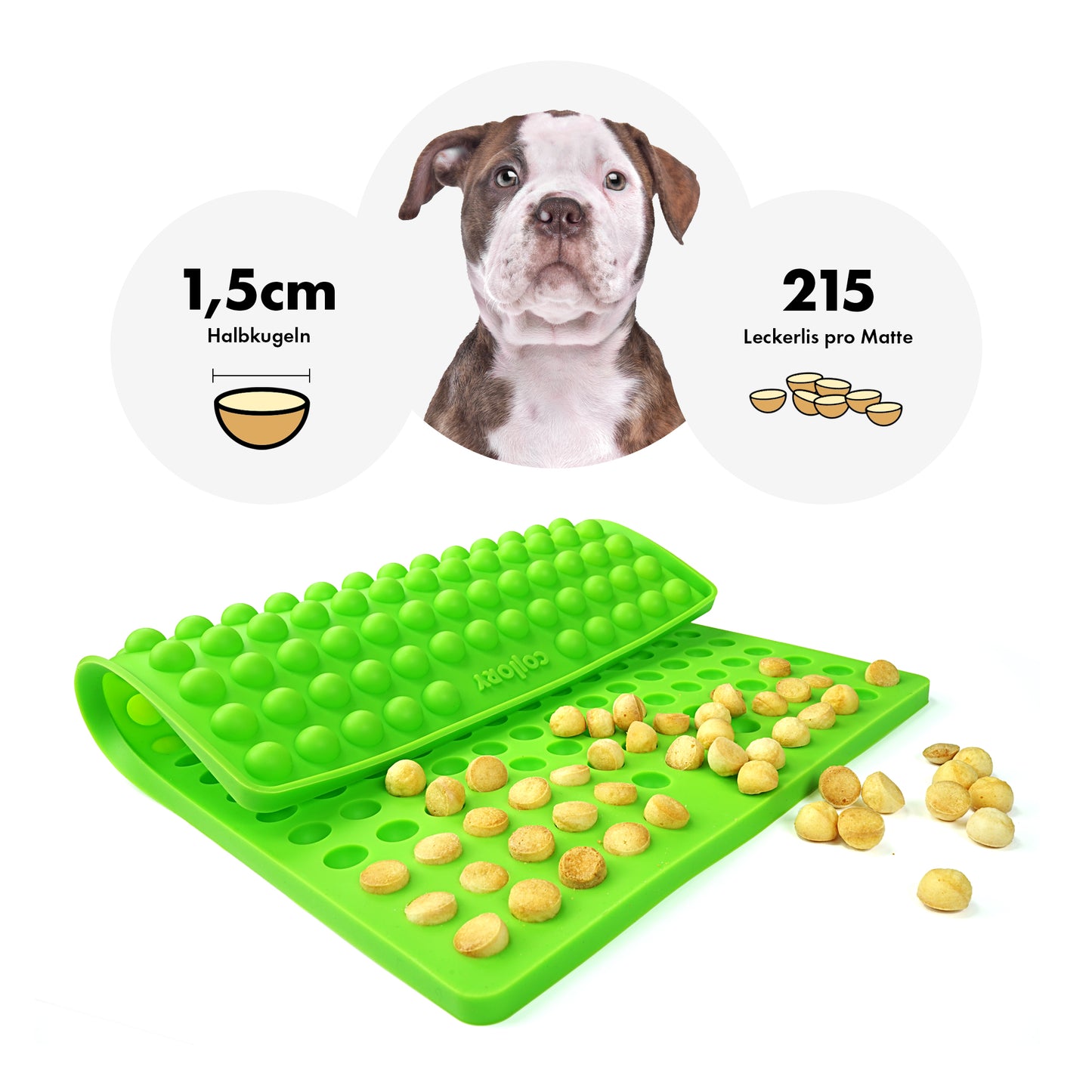 Halbkugel Backmatte, Collory