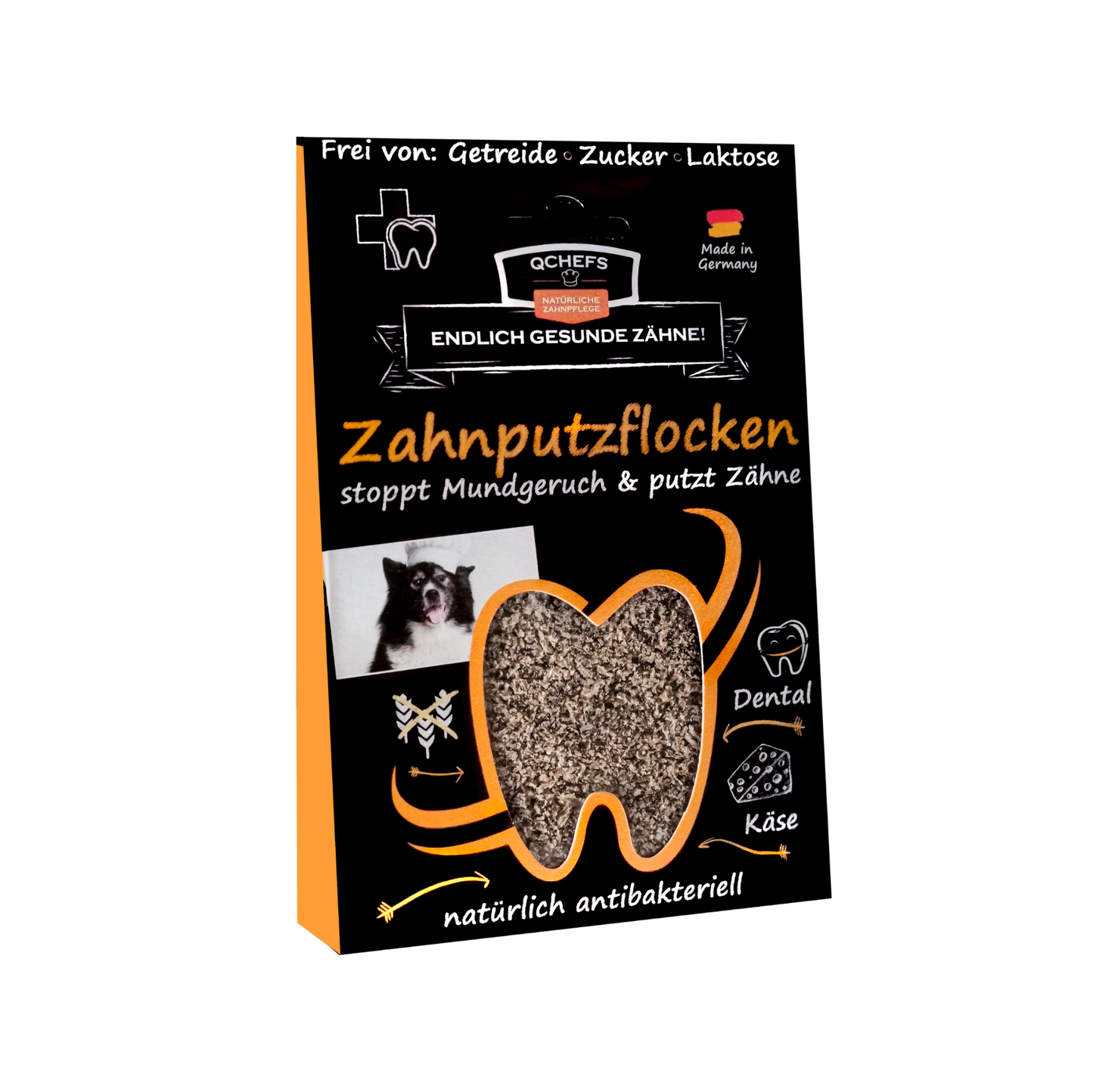 Zahnputzflocken, Qchefs