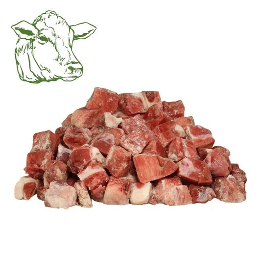 1kg Rindfleisch Würfel Deluxe, Futterfreunde